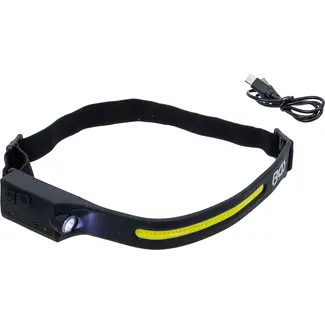 BGS technic COB-LED hoofdlamp - met bewegingssensor