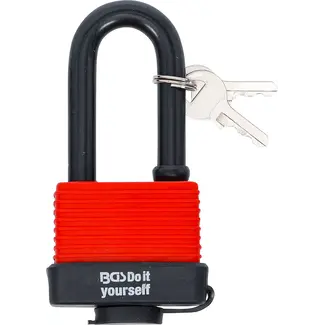BGS Hangslot - hoge beugel - 50 mm - waterafstotend