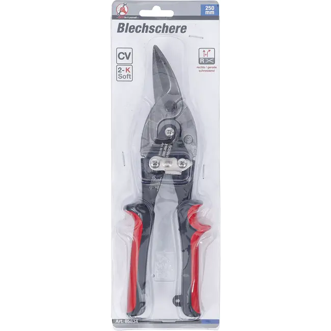 BGS Blikschaar - rechts / recht snijdend - 250 mm