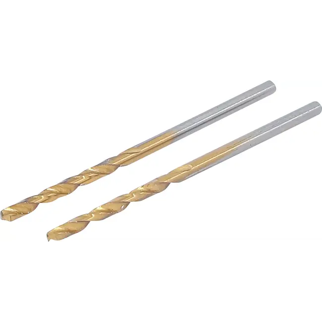 BGS Spiraalboor - HSS-G - titanium gecoat - 2,0 mm - 2 delig