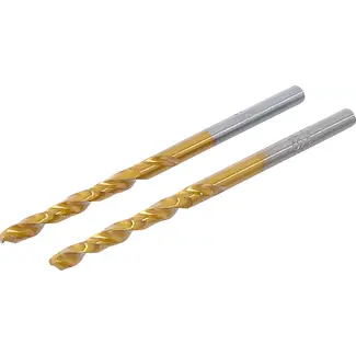 BGS technic Spiraalboor - HSS-G - titanium gecoat - 3,0 mm - 2 delig