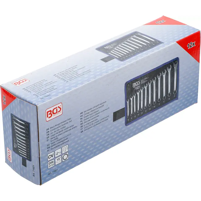 BGS Steekringsleutelset - 8 - 19 mm - 12 delig