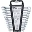 BGS Steekringsleutelset - 8 - 19 mm - 12 delig