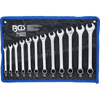 BGS technic Steekringsleutelset - 8 - 19 mm - 12 delig