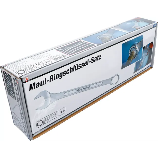 BGS Steekringsleutelset - XXL - 34 - 50 mm - 11 delig