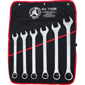 BGS Do it yourself Steekringsleutelset - XXL - inches - 1.5/16" - 2" - 6 delig