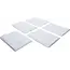 BGS Maskeerfilmset - HDPE - transparant - 4 x 5 m - 20 m² - 5 delig