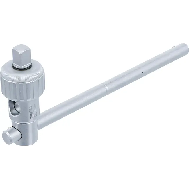 BGS Dopsleuteladapter met ratelfunctie - met schuifgreep - 1/2"