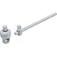 BGS Dopsleuteladapter met ratelfunctie - met schuifgreep - 1/2"