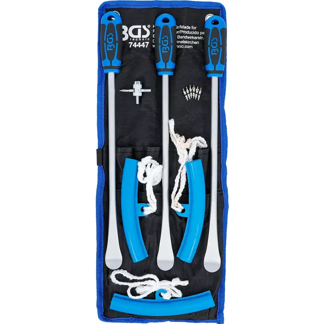 BGS Bandenlichters- en velgbeschermersset - voor motorfietsen - 13 delig