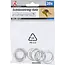 BGS Assortiment sleutelhangerringen - 20 delig