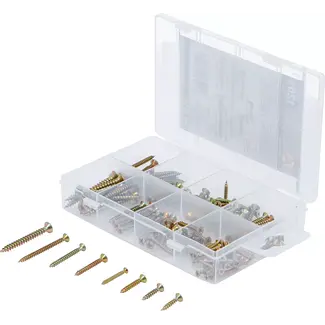 BGS Do it yourself Universeel schroevenassortiment - kruisgleuf PZ2 - 120 stuks