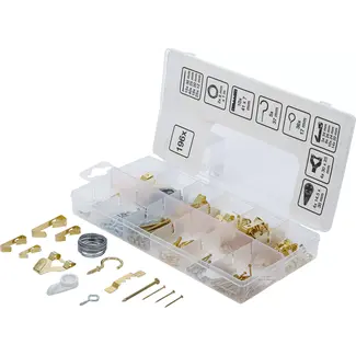 BGS Do it yourself Assortiment schilderijhaakjes - 196 delig