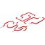 BGS Assortiment schroefhaken - 8 delig