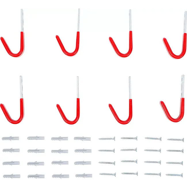 BGS Wandhakenset - 8 delig