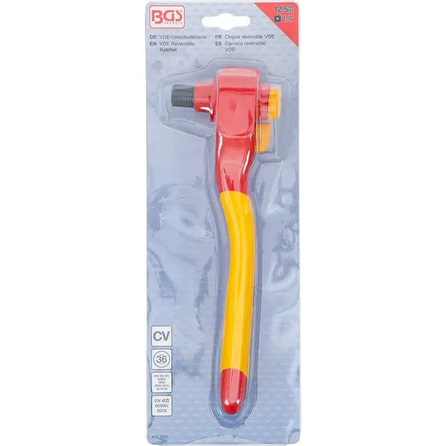 BGS VDE-ratelsleutel - 1/2" - 1000 V