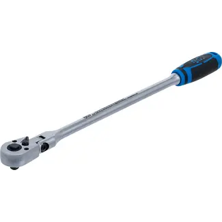 BGS technic Ratel kniesleutel - vergrendelbaar - extra lang - 1/4" - 304 mm