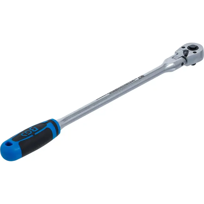 BGS Ratel kniesleutel - vergrendelbaar - extra lang - 1/4" - 304 mm