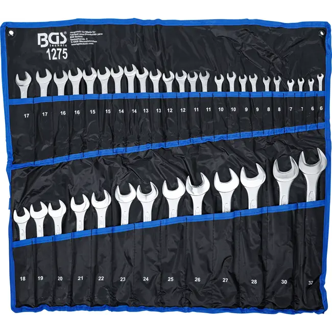 BGS Steekringsleutelset - 6 - 32 mm - 37 delig