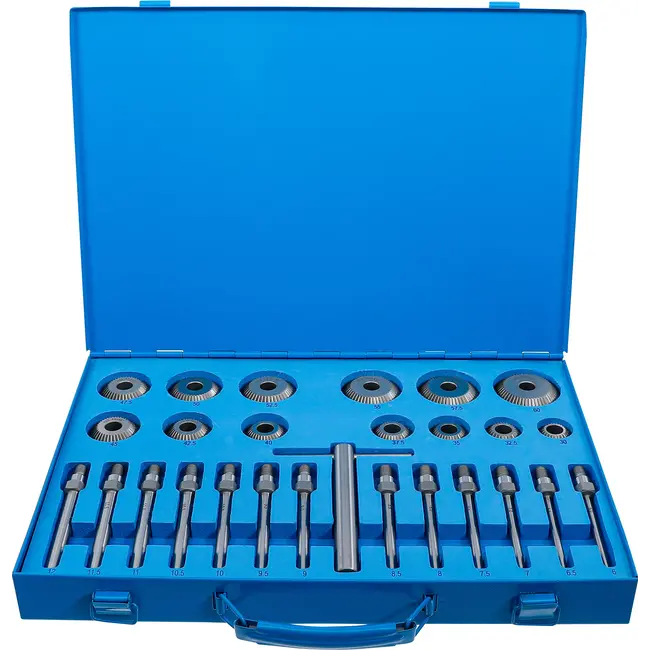 BGS Klepzittingfreesset - 30 - 60 mm - 27 delig