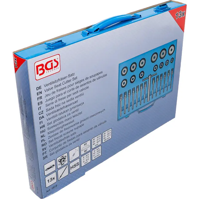 BGS Klepzittingfreesset - 30 - 60 mm - 27 delig