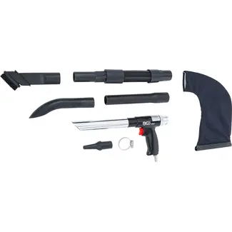 BGS technic Perslucht-zuig- / blaaspistool - omschakelbaar - 8 delig