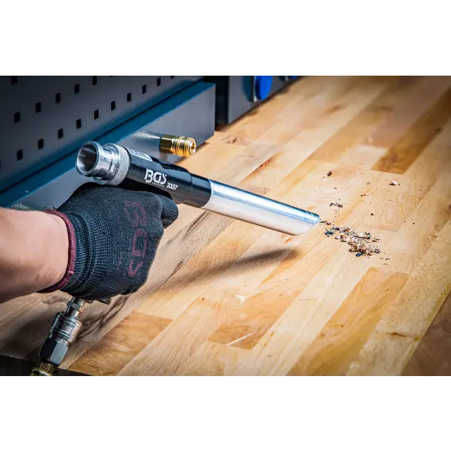 BGS Perslucht-zuig- / blaaspistool - omschakelbaar - 8 delig