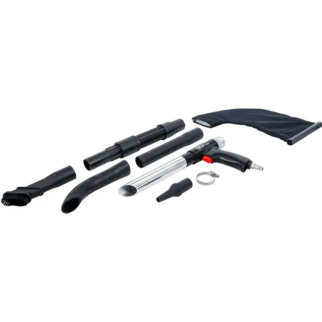 BGS Perslucht-zuig- / blaaspistool - omschakelbaar - 8 delig