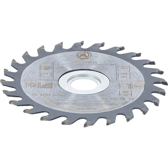 BGS HM cirkelzaagblad - Ø 100 x 30 x 2,1 mm - 24 tanden