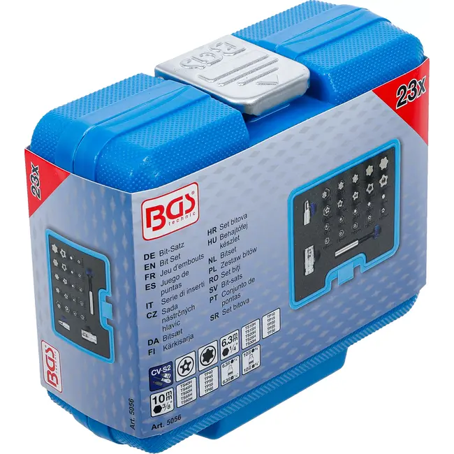 BGS Bitset - TS-profiel (voor Torx Plus) - 23 delig