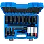 BGS Kracht doppen en wielmoerdoppen set - zeskant - 1/2" - 10 t/m 24 mm - 18 delig