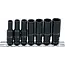 BGS Kracht doppenset zeskant, diep - 1/4" - 6 - 13 mm - 7 delig
