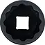 BGS Kracht Dopsleuteldop twaalfkant - 1/2" - 33 mm