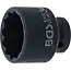 BGS Kracht Dopsleuteldop twaalfkant - 1/2" - 34 mm