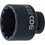 BGS Kracht Dopsleuteldop twaalfkant - 1/2" - 35 mm