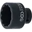 BGS Kracht Dopsleuteldop twaalfkant - 1/2" - 36 mm