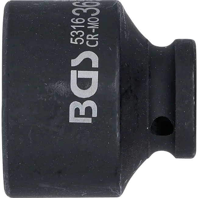 BGS Kracht Dopsleuteldop twaalfkant - 1/2" - 36 mm