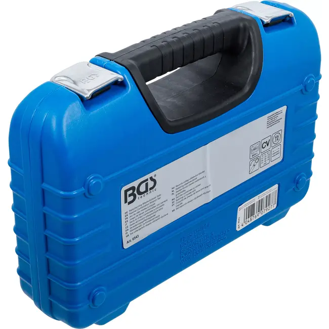 BGS Ratelring-steeksleutelset - kort - plooibaar - 8 - 19 mm - 12 delig