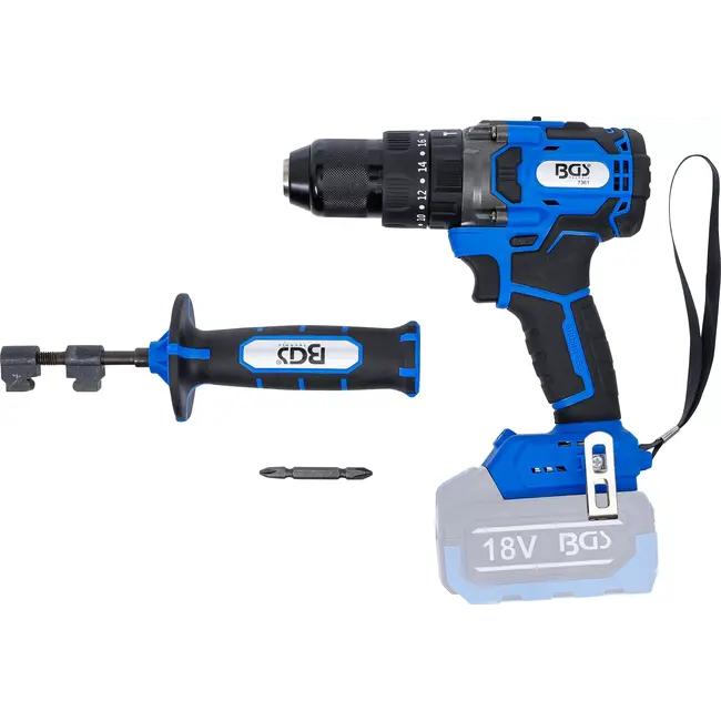 BGS Accu slagmoersleutel - borstelloos - 80 Nm - 18 V - zonder accu