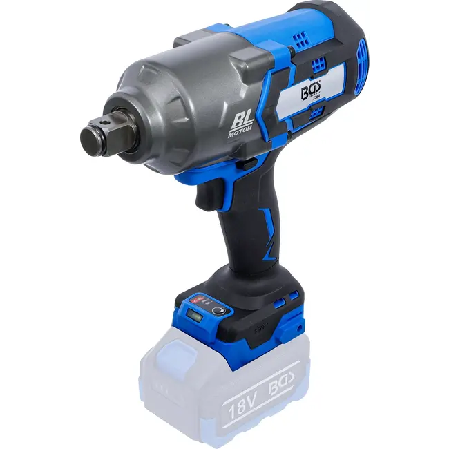 BGS Accu slagmoersleutel - borstelloos - 3/4" - 1200 Nm - 18 V - zonder accu
