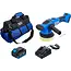BGS Excentrische accu polijstmachineset - borstelloos - 18 V - met accu en snellader
