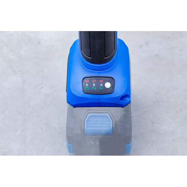 BGS Excentrische accu polijstmachineset - borstelloos - 18 V - met accu en snellader