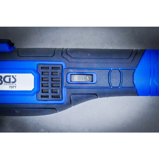 BGS Haakse accuslijpmachineset - borstelloos - 18 V - met accu en snellader