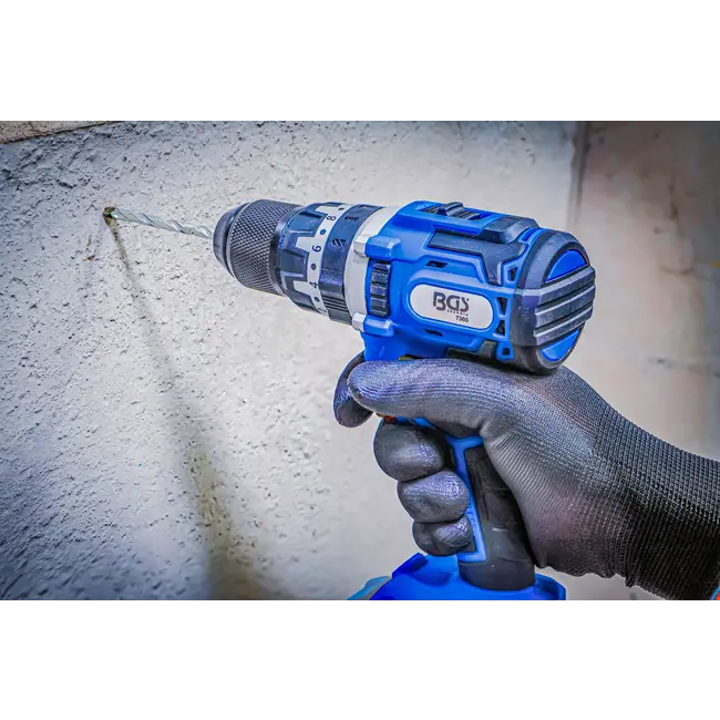 BGS Accu slagmoersleutelset - borstelloos - 65 Nm - 18 V - met accu en snellader