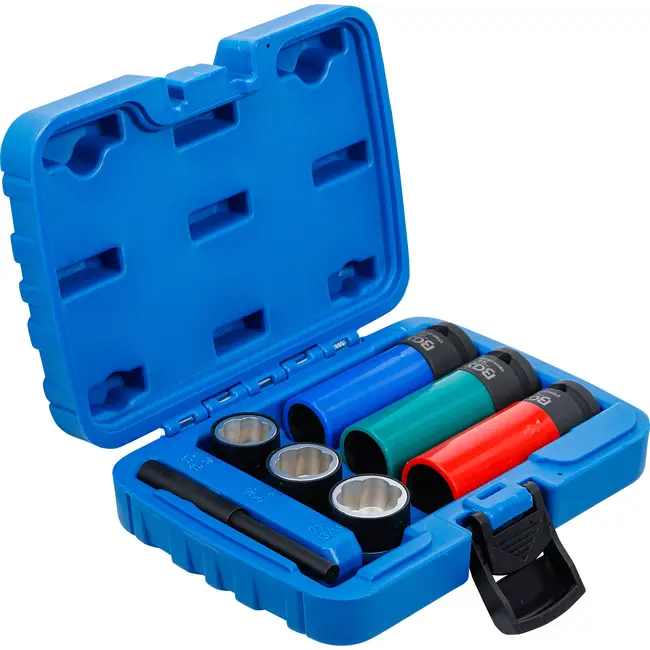 BGS Spiraalprofiel-dopsleutel- en schroefuitdraaier set