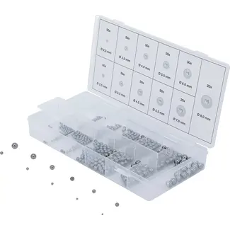 BGS technic Staalkogel-assortiment - 470 delig