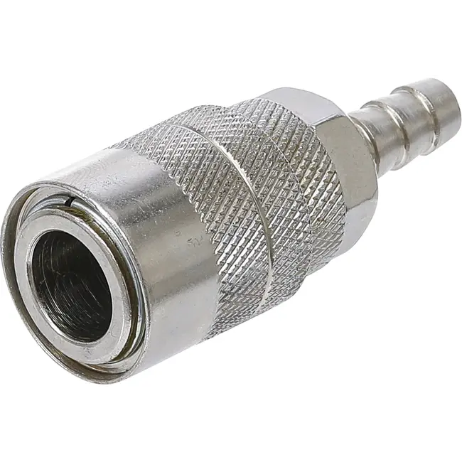 BGS Lucht snelkoppeling met 8 mm (5/16") slangpilaar - VS / Frankrijk