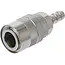 BGS Lucht snelkoppeling met 8 mm (5/16") slangpilaar - VS / Frankrijk