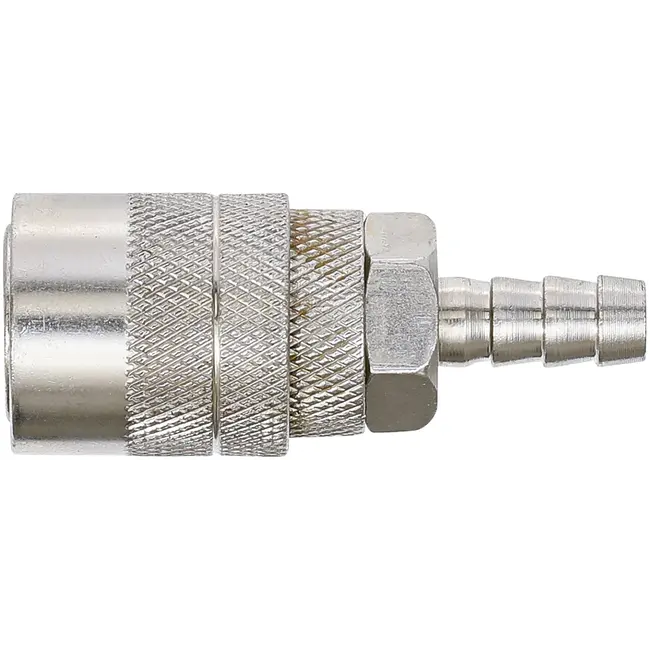 BGS Lucht snelkoppeling met 8 mm (5/16") slangpilaar - VS / Frankrijk