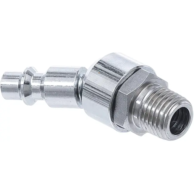 BGS Lucht insteeknippel met kogelkop - 1/4" buitendraad